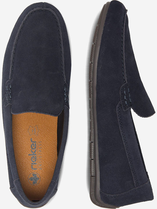 Damen Mokassins in Blau Farbe