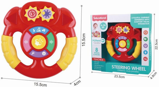 Zita Toys Steering Wheel with Light and Sounds