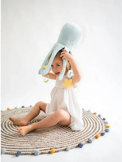 Saro Fabric Octopus Baby Activity Toy