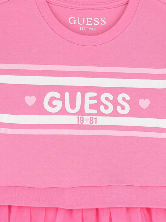 Children's Dress Long Sleeve Pink