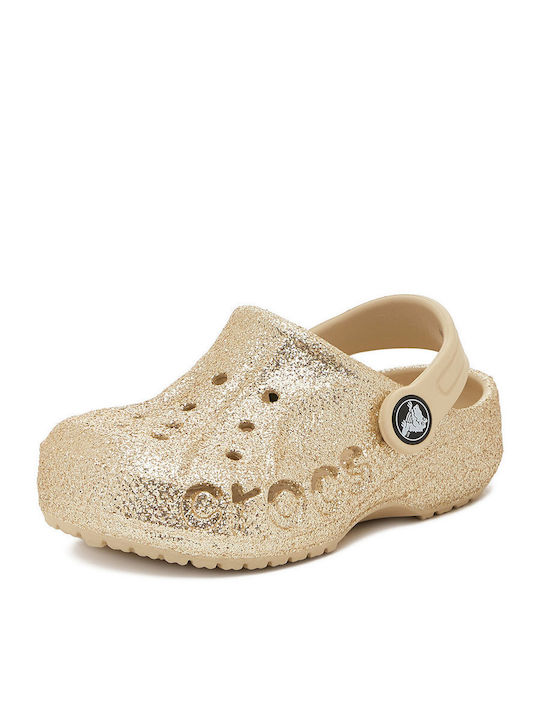 Baya Clog Children's Anatomical Beach Shoes Gold