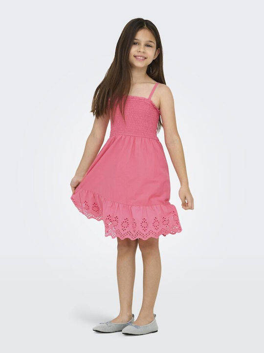 Children's Dress Sleeveless Pink