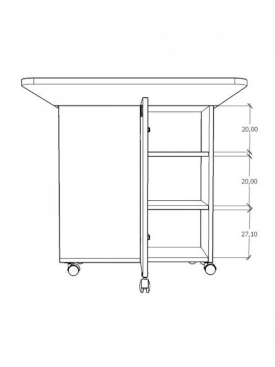 Masă Pliabilă Pentru Bucătărie Și Sufragerie MDF Stejar 70x168x75cm