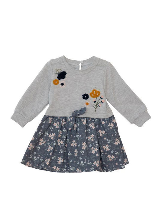 Set pentru copii cu pantaloni Iarnă 3buc Grey-blue