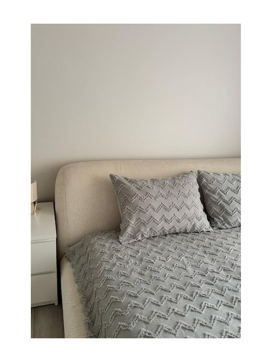 Set Decken 3-teilig Lumpa Grau – 235x250cm