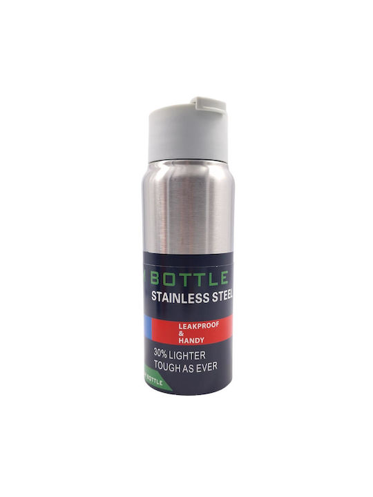 Water Bottle Stainless Steel 500ml Black