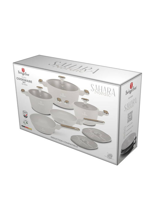 Berlinger Haus Sahara Nordic Cookware Set from Aluminum with Non-stick Interior Coating 3 Pieces