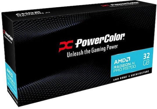 PowerColor Radeon AI Pro R9700 32GB GDDR6 Graphics Card