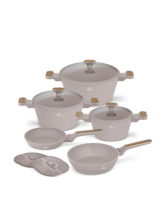 Berlinger Haus Nordic Cookware Set Made of Aluminum with Non-stick Interior Coating 5 Pieces