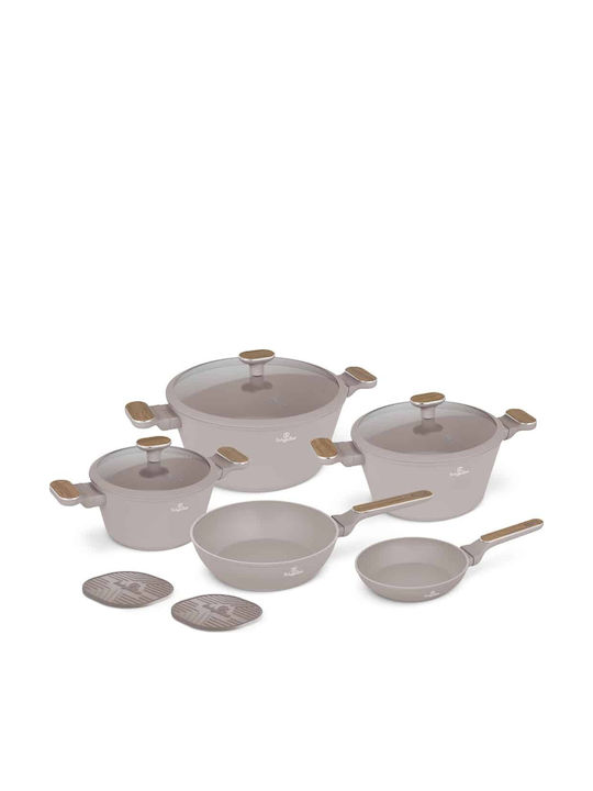 Berlinger Haus Nordic Cookware Set Made of Aluminum with Non-stick Interior Coating 5 Pieces