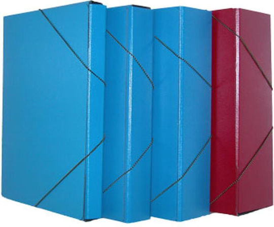 Лайзер еластична фибърна кутия 25x35x8см сива