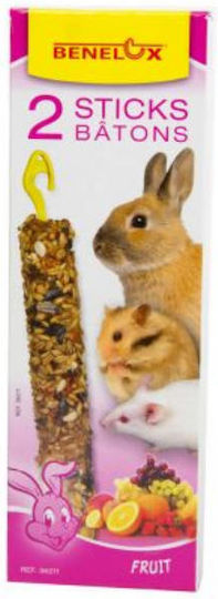 Benelux Behandelt für Hamster mit Früchte Sticks 55gr 2Stück