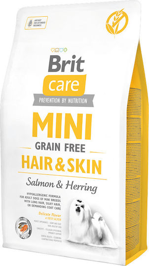 Brit Care Mini Dog Grain Free Hair & Skin 400gr