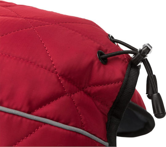 Trixie Minot Red Waterproof Dog Coat XSmall with 30cm Back Length