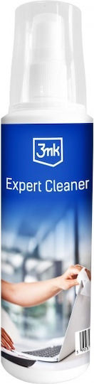 3mk Expert Cleaner Cleaning Spray for Monitors Tablets Smartphones Laptops 250ml Microfiber Cloth