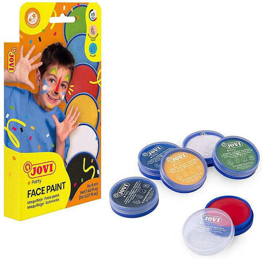 Face Paint Karneval Face Painting 8ml 6Stück