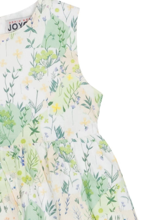 Dreamy Forest Children's Dress Sleeveless Green