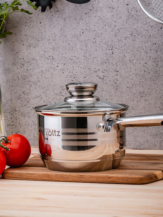 Voltz Stainless Steel Cookware Set 6 Pieces