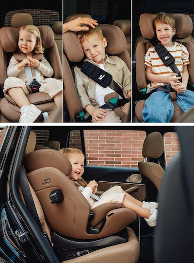 Britax Romer Advansafix Pro Lux Scaun Auto pentru Copii i-Size cu Isofix Warm Caramel 9-36 kg