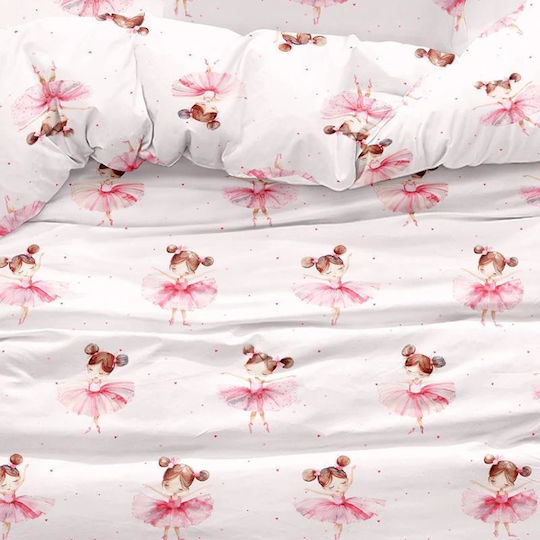 Borea Kids Duvet Cover Single Pink Set