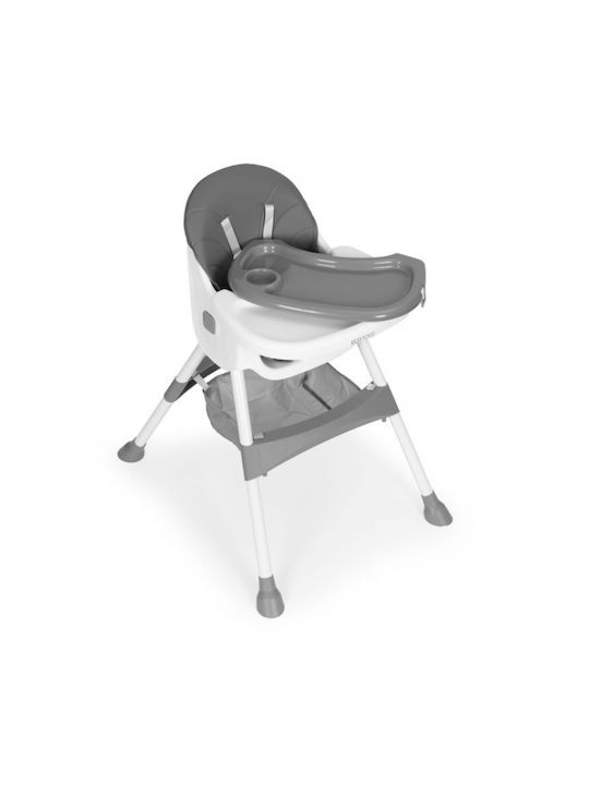 Ecotoys Foldable Baby Highchair Gray