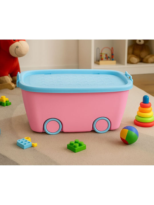 Next Children's Storage Box made of Plastic Pink 47x30x24cm 1pcs