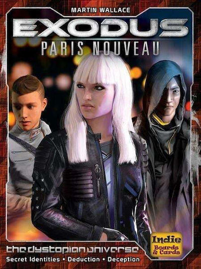 Joc de Societate Exodus Paris Nouveau pentru 4-6 Jucători 14+ Ani (EN) Indie Boards And Cards
