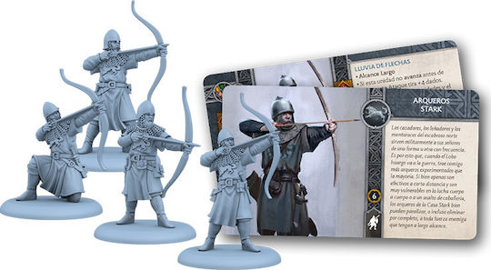 Extensie de Joc A Song of Ice & Fire: Tabletop Miniatures Game Stark Outriders pentru 1-2 Jucători 14+ Ani (EN) Cool Mini Or Not