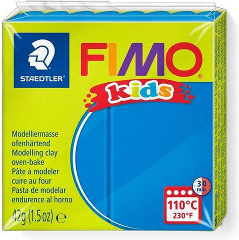 Staedtler Fimo Kids Παιδικός Πολυμερικός Πηλός Μπλε 42gr