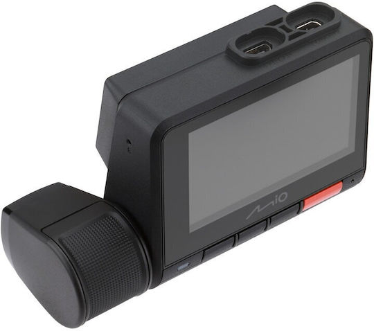Cameră Dublă DVR Auto Mio Mivue 955wd 4k/2.5k HDR Wi-Fi GPS Alertă Cameră Radar Fixă Neagră