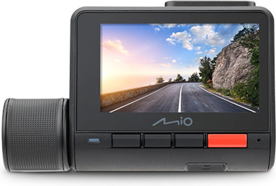 Cameră Dublă DVR Auto Mio Mivue 955wd 4k/2.5k HDR Wi-Fi GPS Alertă Cameră Radar Fixă Neagră