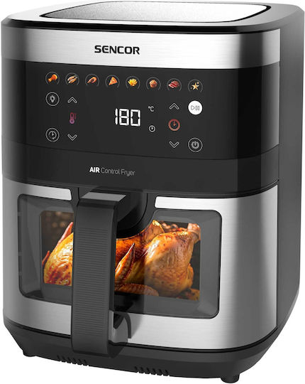 Sencor Vita Air Fryer 9lt Ασημί