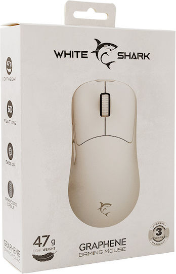 White Shark GM-5014 Gaming Mouse 6200 DPI White