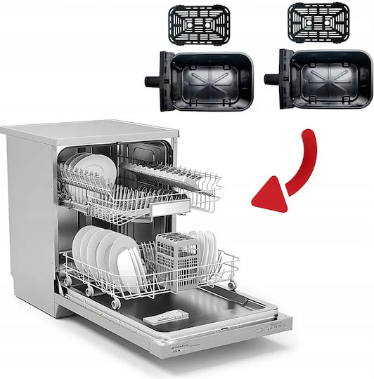 Webber Air Fryer με Διπλό Αποσπώμενο Κάδο 9lt
