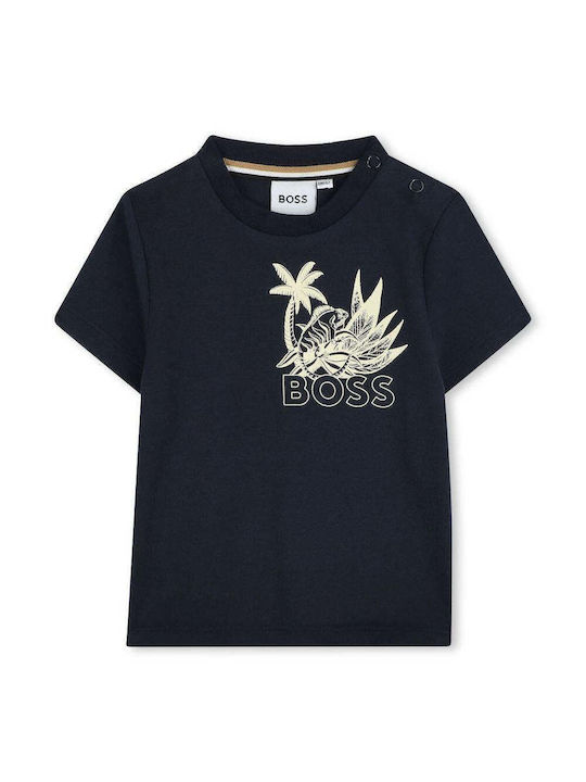 Kids' Set with Shorts Summer 2pcs Blue-beige