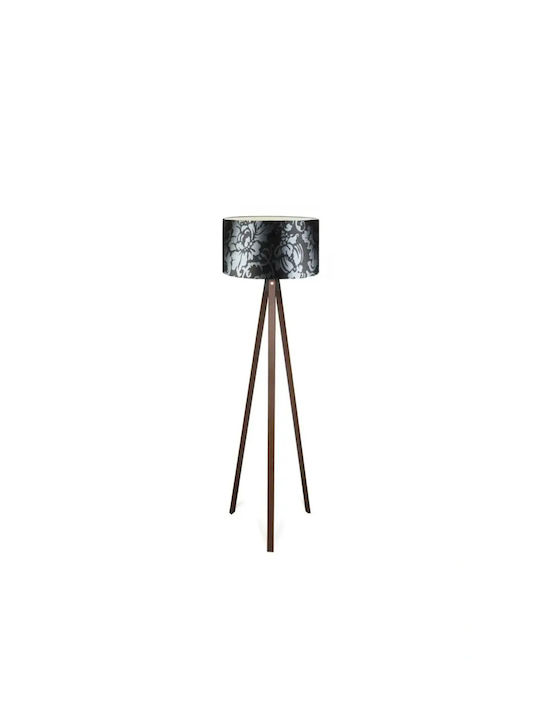 Lampadar Tripod Decorațional Abajur 140x38cm