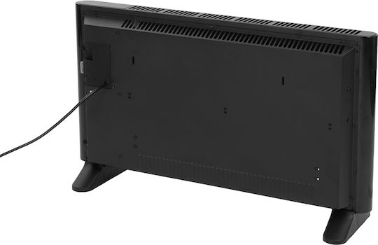 Eurom Alutherm Wifi Convector Electric Pardoseală 1500W cu Termostat Electronic 75.9x45.8cm Negru