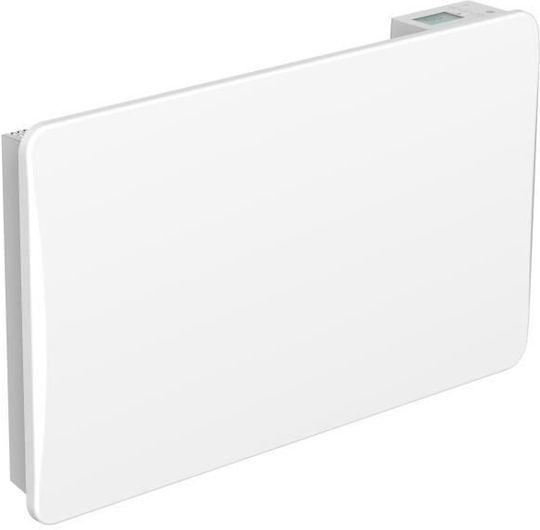 Warm Tech Konvektorheizung Wand 1500W mit elektronischem Thermostat 75x45cm Weiß