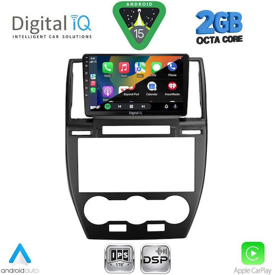 Digital IQ Ηχοσύστημα Αυτοκινήτου για Land Rover Freelander 2006-2014 (Bluetooth/USB/WiFi/GPS/Apple-Carplay/Android-Auto) με Οθόνη Αφής 9"