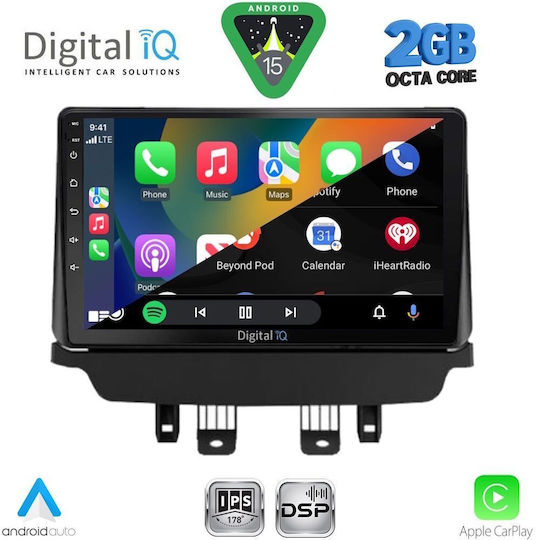 Digital IQ Ηχοσύστημα Αυτοκινήτου για Mazda CX-3 2014 (Bluetooth/USB/WiFi/GPS/Apple-Carplay/Android-Auto) με Οθόνη Αφής 9"