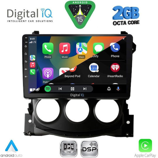 Digital IQ Ηχοσύστημα Αυτοκινήτου για Nissan 370Z 2009-2012 (Bluetooth/USB/WiFi/GPS/Apple-Carplay/Android-Auto) με Οθόνη Αφής 9"