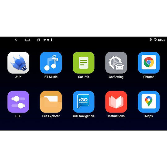 Digital IQ Car Audio System for BMW X5 (E70) / X6 (E71) 2013-2016 (Bluetooth/USB/WiFi/GPS/Apple-Carplay/Android-Auto) with Touch Screen 9"