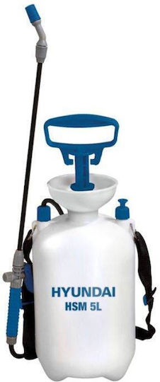 Hyundai HSEL Pressure Sprayer with Capacity 5lt 3bar in White color