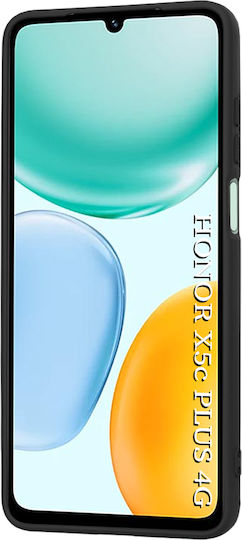Techsuit Softflex Back Cover Σιλικόνης Μαύρο (Honor X5C Plus)