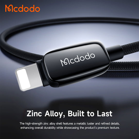 Mcdodo LED la Cablu Lightning 36W Negru 1.2m (CA-0050)