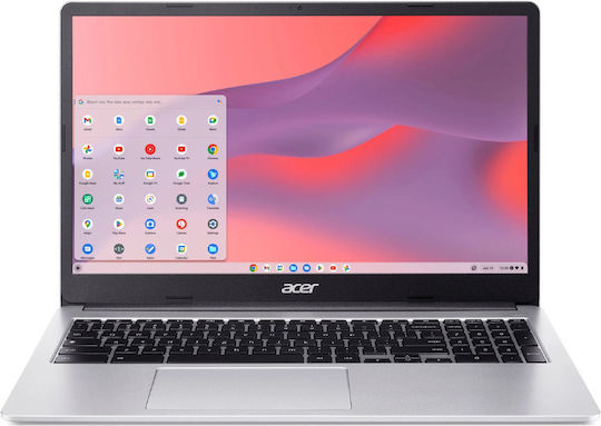 Acer Chromebook 315 CB315-4H 15.6" FHD (Celeron Dual Core-N4500/4GB/64GB Flash Storage/Chrome OS) Pure Silver (US Keyboard)