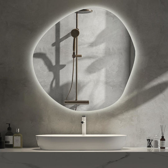 Tulup Wandspiegel mit LED Beleuchtung 67x67.6cm 1Stück