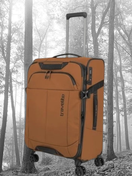 Travelite Travel Suitcases Caramel with 4 Wheels