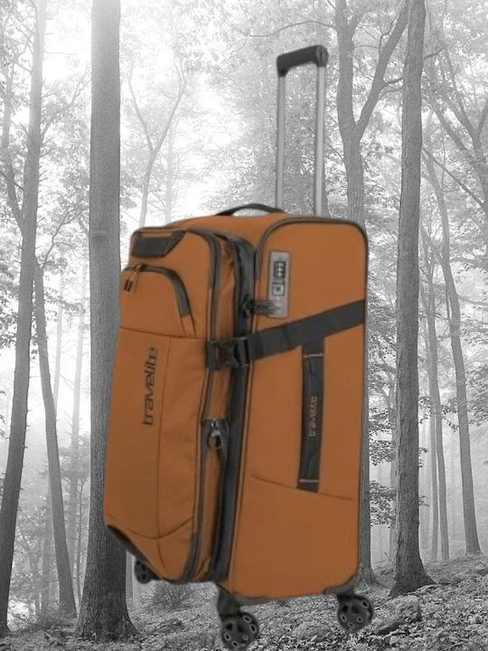 Travelite Travel Suitcases Caramel with 4 Wheels