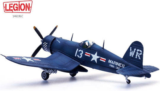Legion 1:72 Vought F4u Corsair Usmc Vma-312 Checkerboards Uss Bataan